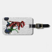 三輪車のソックモンキー ラゲッジタグ (正面横)