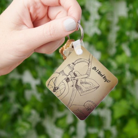 三輪車キーチェーン キーホルダー (手)