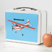 三輪車ギア航空漫画 メタルランチボックス (インサイチュ)