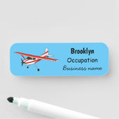 三輪車ギア航空漫画 名札 (インサイチュ)