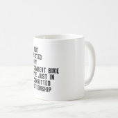 三輪車トライカーリカムベントバイクトライクヴィンテージレトロ コーヒーマグカップ (正面右)