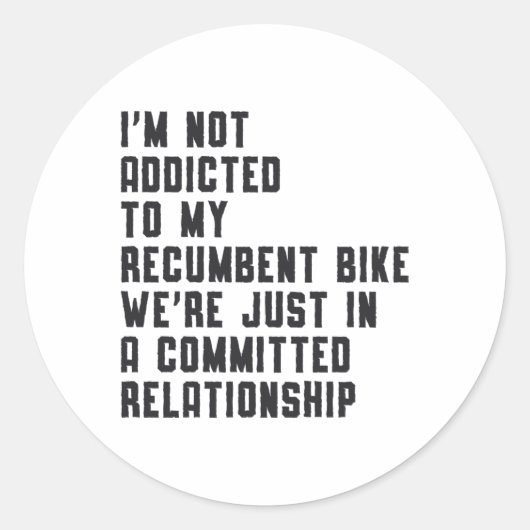 三輪車トライカーリカムベントバイクトライクヴィンテージレトロ ラウンドシール (正面)