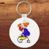 三輪車ピエロ キーホルダー (正面)