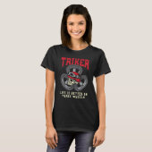 三輪車ライフは三輪でベター トライク モーターサイクル Tシャツ (正面フル)