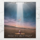 三輪車拉致 ワインラベル (シングルラベル)