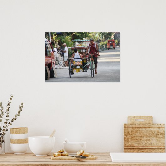 三輪車 ポスター (キッチン)