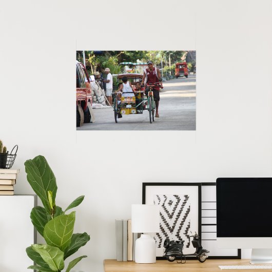 三輪車 ポスター (ホームオフィス)