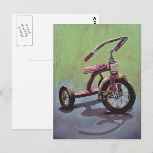 三輪車 ポストカード (正面/裏面)