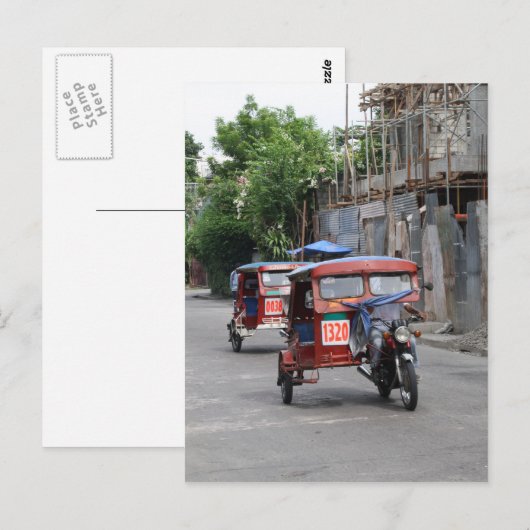 三輪車 ポストカード (正面/裏面)