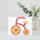 三輪車 ポストカード (スタンド正面)