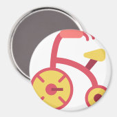 三輪車 マグネット (正面/裏面)