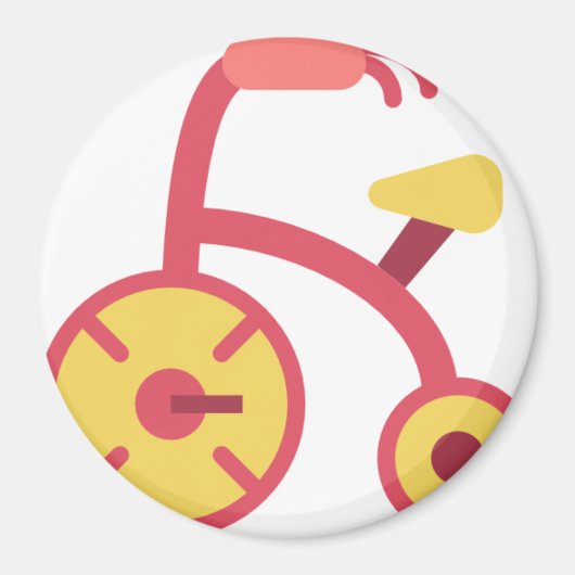 三輪車 マグネット (正面)