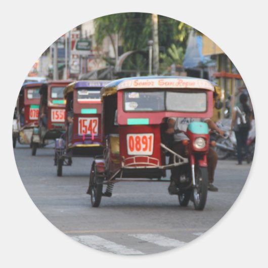 三輪車 ラウンドシール (正面)