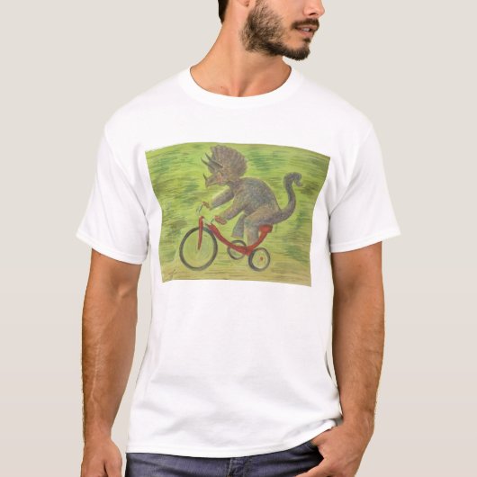 三輪車Tシャツの三輪車! Tシャツ (正面)