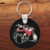 三輪ATCレッドトリクバイク キーホルダー (正面)