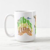 三辺秋バイブカスタムデザイン コーヒーマグカップ (左)