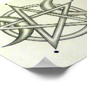 三連月 ポスター (角)