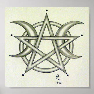 三連月 ポスター