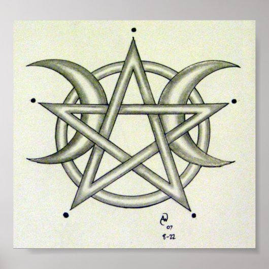 三連月 ポスター (正面)