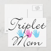 三連母 ポストカード (正面/裏面)