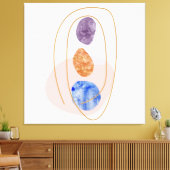 三連石 キャンバスプリント (インサイチュ (リビング))