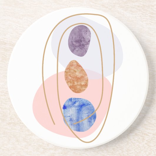 三連石 コースター (正面)