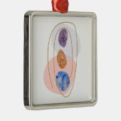 三連石 メタルオーナメント (右)