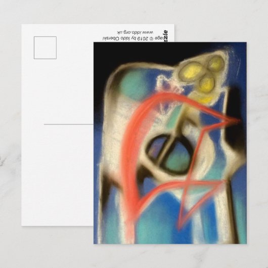 三連葉書 ポストカード (正面/裏面)