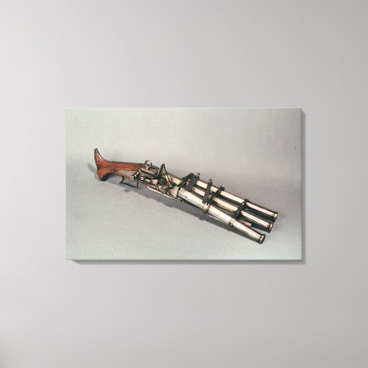 三連銃 キャンバスプリント (正面)