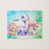 三違う恐竜 ジグソーパズル (横)