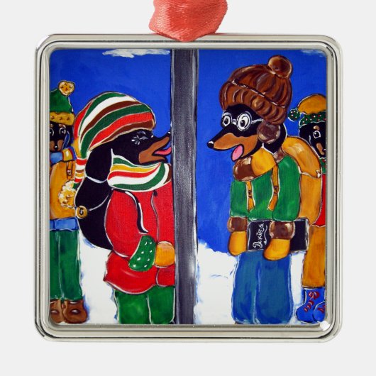 「三重に誓って君に挑戦しよう」 メタルオーナメント (正面)