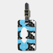 三重のかわいくカスタムな子猫 ラゲッジタグ (正面縦)