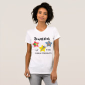 三重のライト脅威の女王のTシャツ Tシャツ (正面フル)