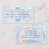 三重の月のオパール 名刺 (正面/裏面)