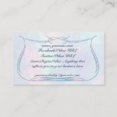 三重の月のオパール 名刺 (裏面)