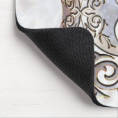 三重の月のMoonstoneの女神 マウスパッド (コーナー)