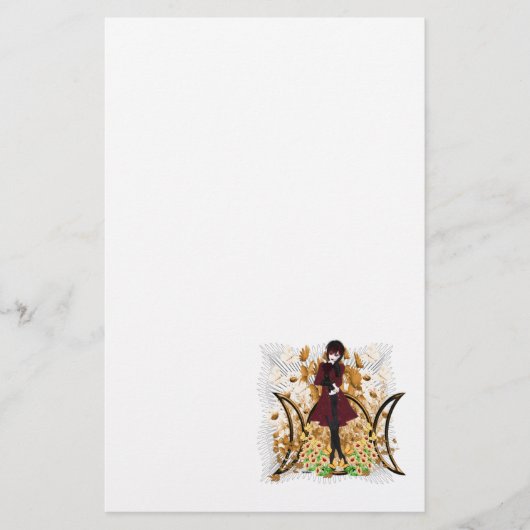 三重の月シリーズ4 便箋 (正面)