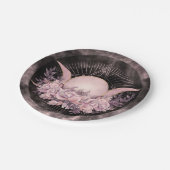 三重の月-三重の女神-優しいフローラ ペーパープレート (アングル)