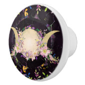 三重の月-三重の女神-水彩 セラミックノブ (右)