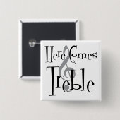 三重の正方形ボタン 缶バッジ (正面&裏面)