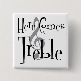 三重の正方形ボタン 缶バッジ