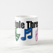 三重の脅威のマグ コーヒーマグカップ (中央)