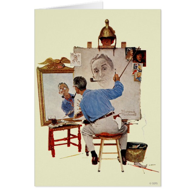 三重の自画像 (正面)