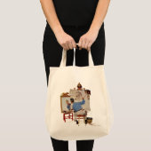三重の自画像 トートバッグ (正面(商品))