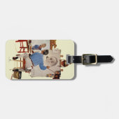 三重の自画像 ラゲッジタグ (正面横)