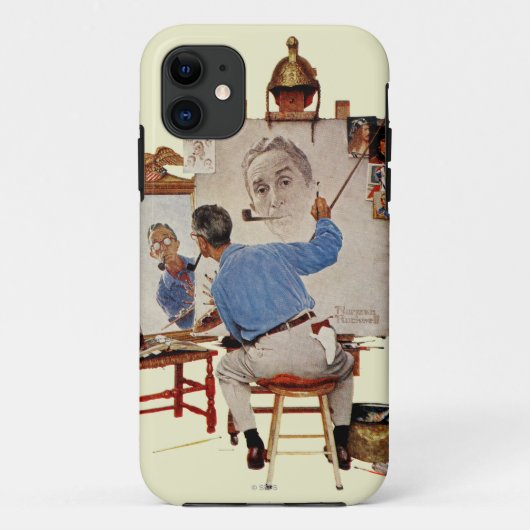 三重の自画像 Case-Mate iPhoneケース (裏面)