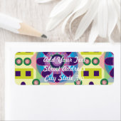 三重の花柄 ラベル (インサイチュ)