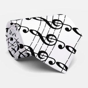 三重の音符のタイ ネクタイ