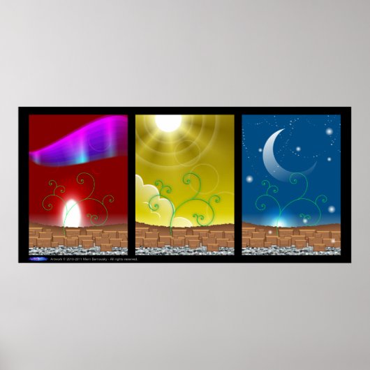 三重の風景ポスター ポスター (正面)