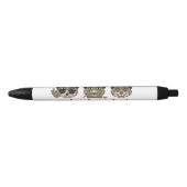 三重のmeerkatの表現 黒ボールペン (正面)